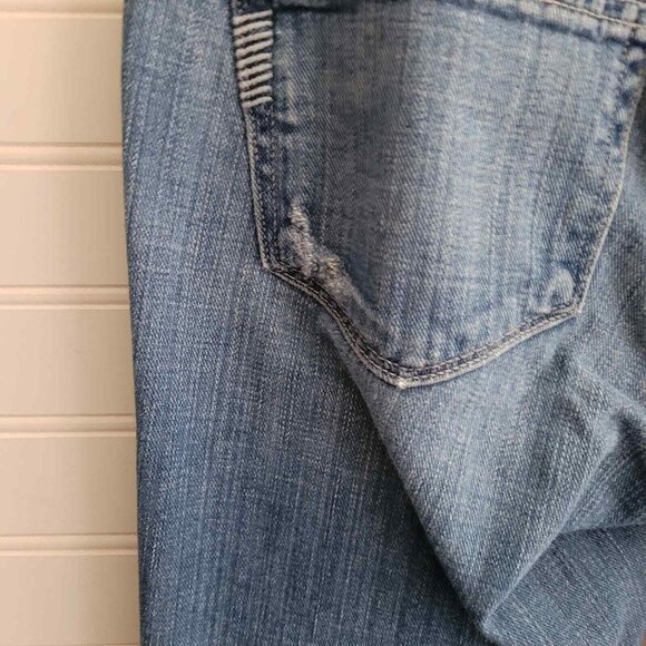 Paige Jeans Womens 28 Verdugo Ultra Skinny Distressed Ripped Medium Wash - Picture 8 of 12